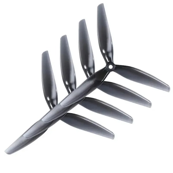 2 par HQprop HQ 7X4X3 7040 Propell 7*4 3-Blade Prop CW & CCW for RC FPV Freestyle 7tommers Long Range Drones DIY  Deler