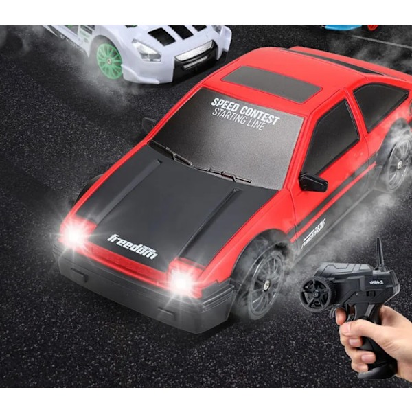 Radiostyrt Bil AE86 Firehjulsdrift Høyhastighets Drift Racing Bil