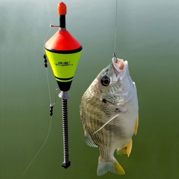 Bärbar Automatisk belyser Fiske Flytare Fiske Tillbehör Snabb Fiske Artefakt Fiske Flyta