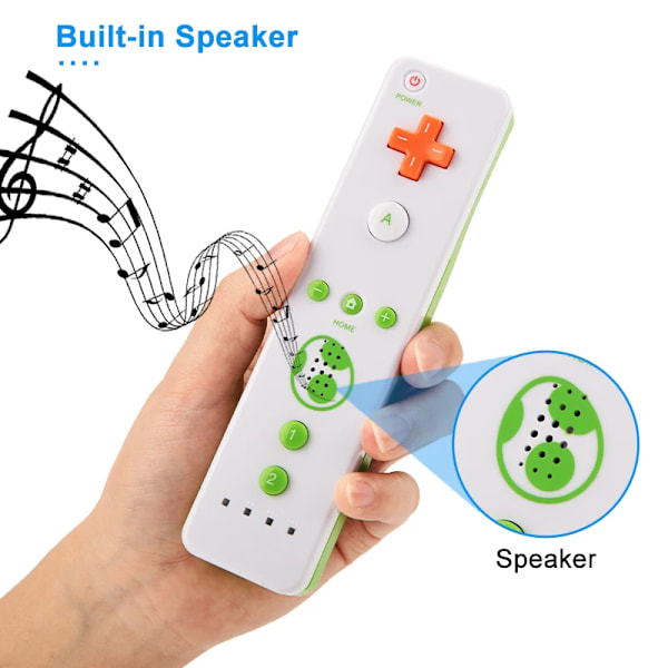 Game Controller Set Motion Plus Remote Controller Wii Remote Controller Gamepad