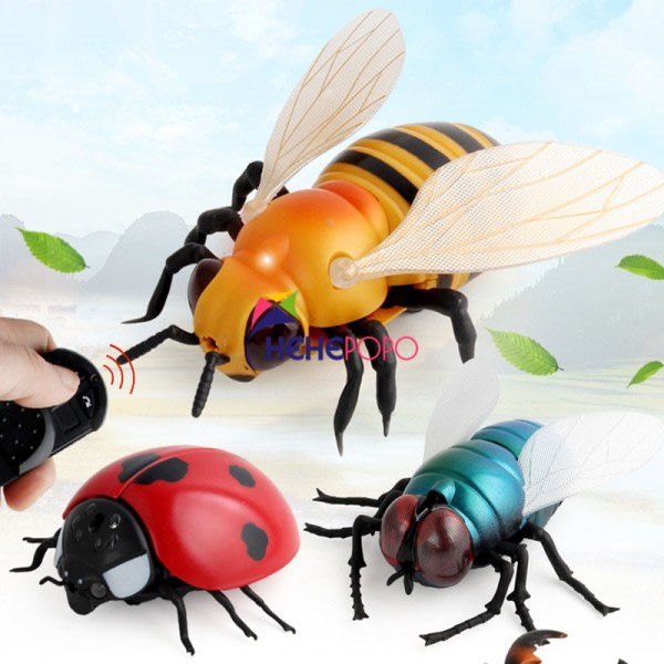 Infrarød RC Dyr Insekt Legetøj Simulering Spider Bee Fly Krabbe Ladyb Mantis Elektrisk Robot Legetøj