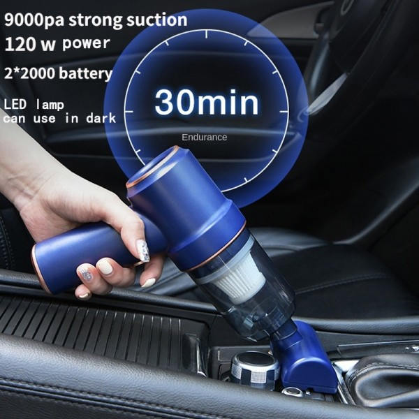Kädessä pidettävä pölynimuri auto ja koti langaton kannettava kuiva märkä mini pölynimuri