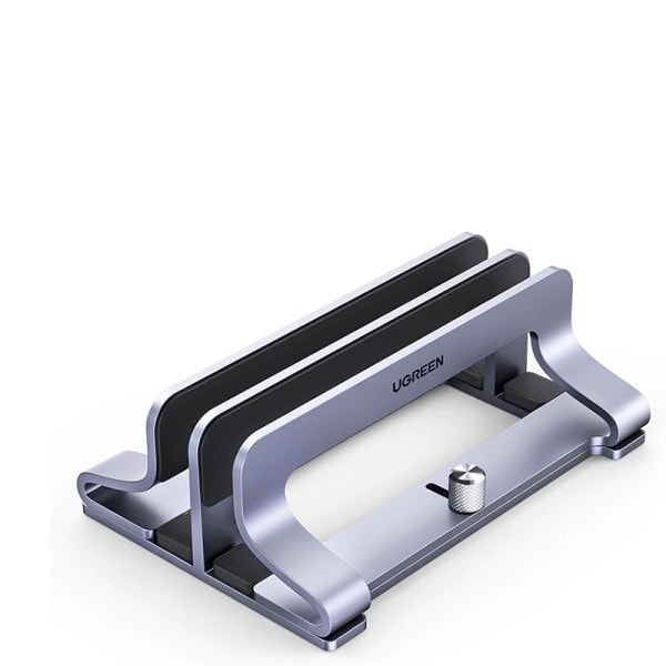 Lodret laptop stander holder foldbar aluminium notebook stander laptop tablet stander understøttelse