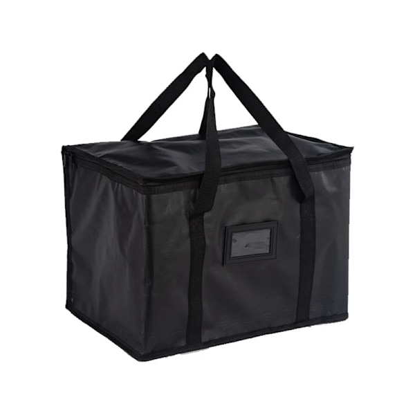 50 L 2 stykker isoleret bil bærbar frokost køler foldning isoleret picnic is taske lynlås picnic camping blik folie mad pose