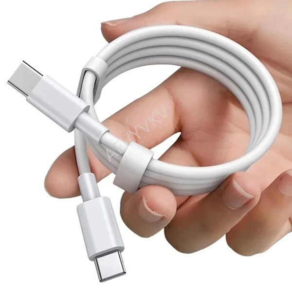 10 stykker 1M C til C USB C til USB-C PD Type c Kabel Opladning kabler Med boks