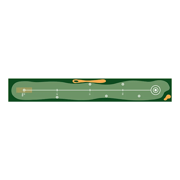 Golf Matta Putting Matta Inomhus Utomhus Träning Putting Träning Golf Green Fairway Pad