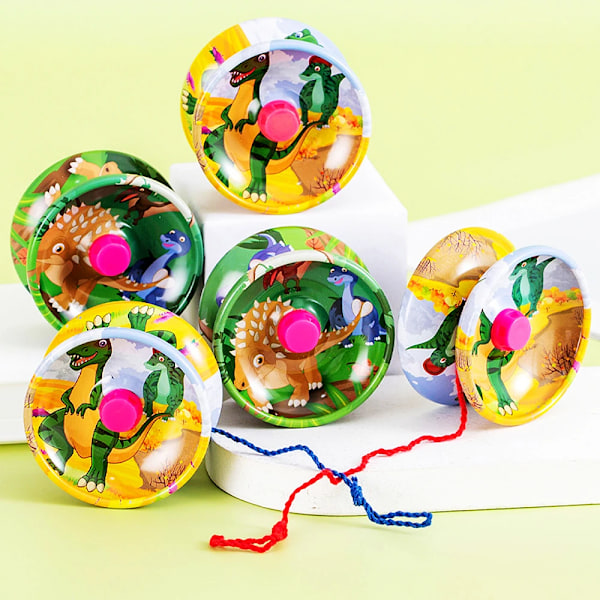 10 st Dinosaurie Yo Yo Pojke Toy Barn Födelsedag Jul Fest favoriter