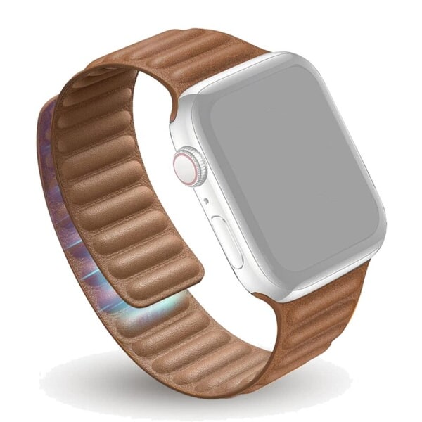 Läder länk för Apple klocka band