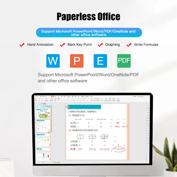 Professionell Grafik Ritning Surfplatta 12 Express Keys med  för Windows Mac