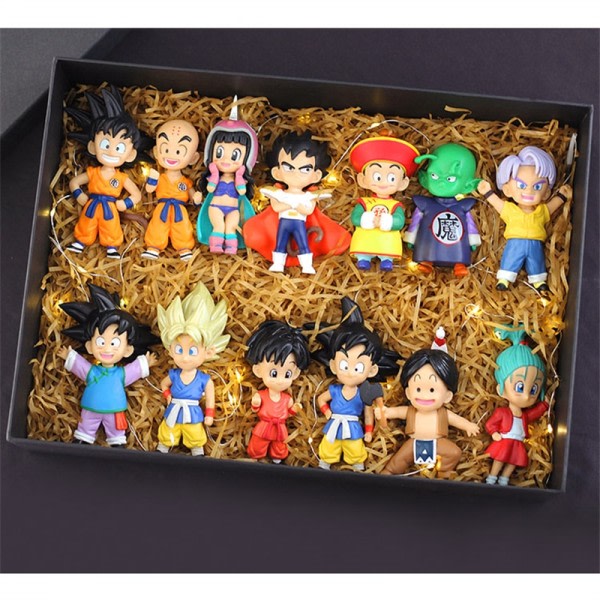 Dragon Ball Z Super Saiyan Søn Goku Søn Gohan Vegeta Broly Piccolo Majin Buu Action Figur