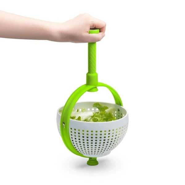 Hopfällbar Sallad Spinner Grönsak Frukt Dränare