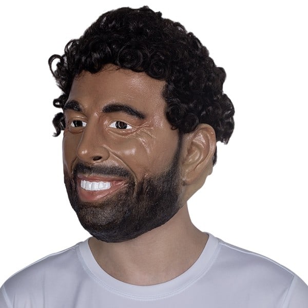 Mohamed Salah Maske Fodbold Spiller Cosplay kostume