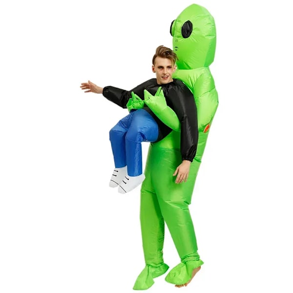 ET-Aliens Uppblåsbar Dräkt Skrämmande Monster Cosplay