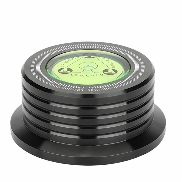 Universal Vinyl Plåt Skivspelare Aluminium Spelare Med Level Stabilisator Klämma Legering Vikt