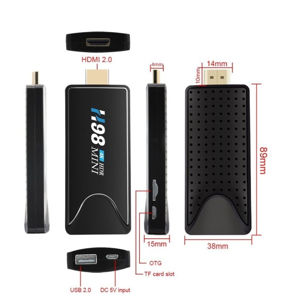 Mini TV Stick Android TV Box Media Player TV Receiver Set Top Box