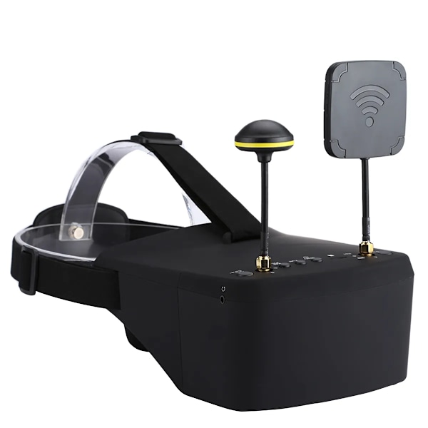 5 tuuman  video kuulokkeet HD DVR Diversity FPV Goggles akulla