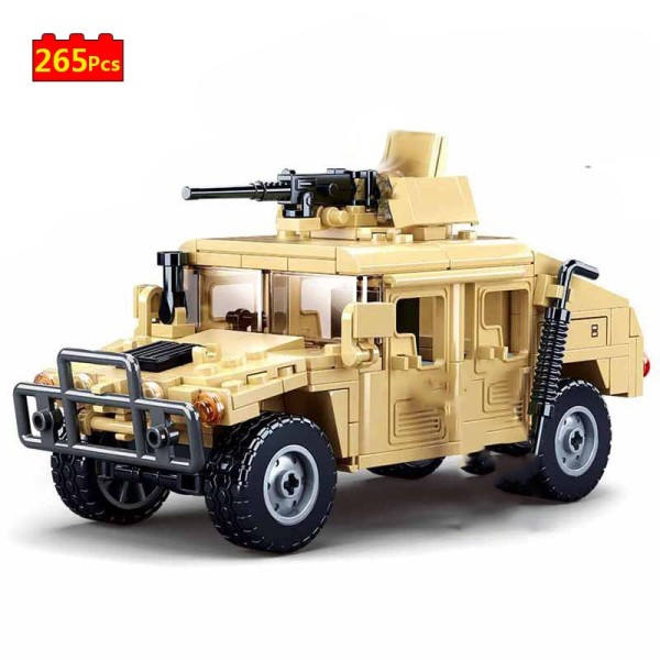Militär serier öken attack fordon specialstyrkor SWAT Figurer Gör-det-själv modell Byggnad Klossar Klossar Leksaker