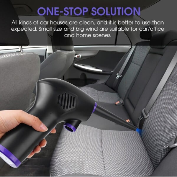 Trådlös Air Duster USB Dust Blower Handheld Dust Collector