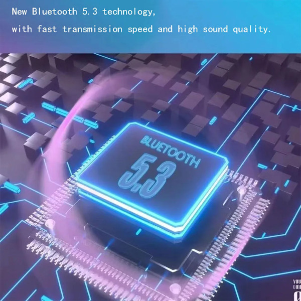 Bluetooth Trådlösa Hörlurar Hjärta Shaped Hörlurar