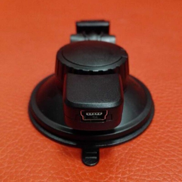 L Typ Sug Kopp hållare med Mini USB Port för F8/F7/F3 Recorder 3pin 4pin Head DVR Dash Cam Bracket