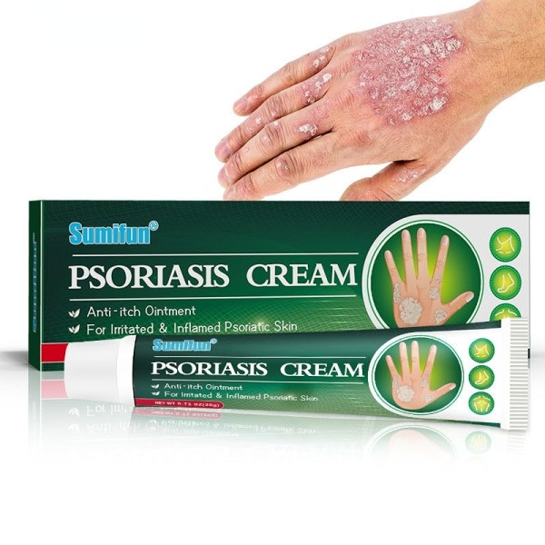 20 g växtbaserade psoriasis kräm antibakteriell kräm anti-kliar lindring eksem hud utslag urticaria