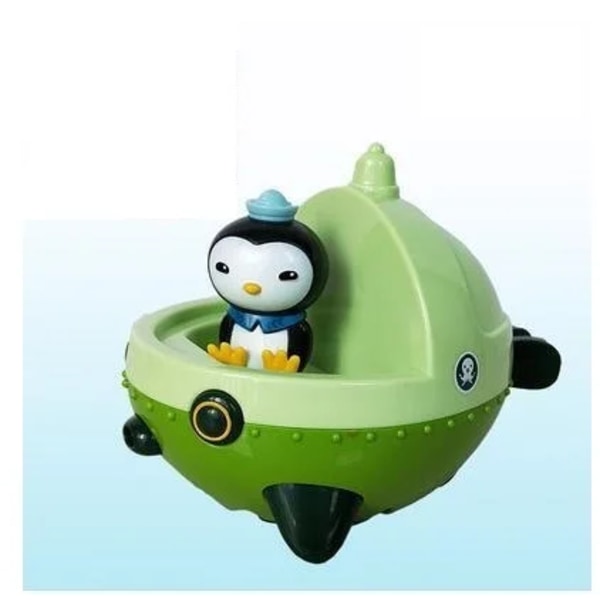 Octonauts GUP Vehicles PullBack Auto Action Figuurit Figuurit Barnacles Kids Lelu