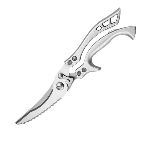 Mönster Rostfritt Stål Utbening Kniv Slaktare Kniv Kött Klyver Utomhus Jakt Kniv Kök Sax