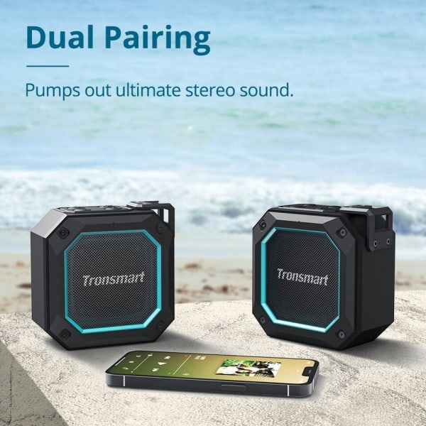Groove 2 Högtalare Bärbar Högtalare med Bluetooth 5,3, True Wireless Stereo, Dual EQ Modes