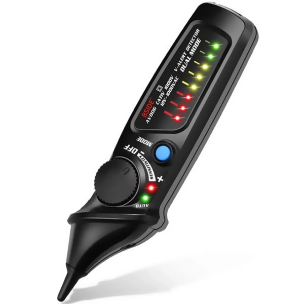 Spänning Detektor Tester Indikator Profession Smart Test Pencil Live/phase Wire Breakpoint NCV Continuity Meter