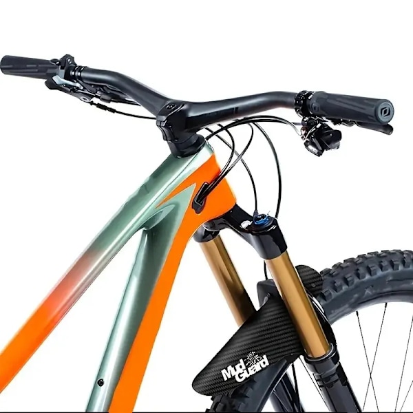 Polkupyörä lokasuojat hiili kuitu etu taka MTB maan pyörä rengas siivet muta suoja polkupyörä rengas pyörä lokasuojat pyörän osat