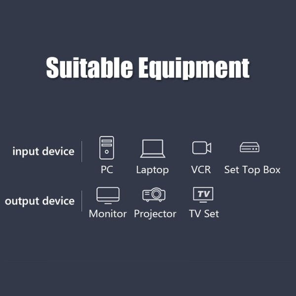 2 IN 1 OUT VGA jakaja kytkin HD 1080P VGA VGA kaapeli muunnin sovitin PC TV Box projektori näyttö VGA kytkin sovitin