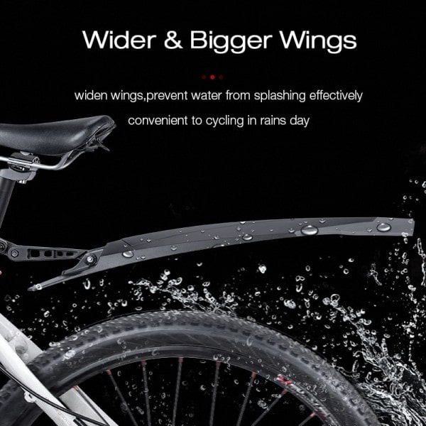Cykel Fender Berg Väg Cykel Stänkskydd Set Fram Bak MTB Mud Guard Vingar För Cykel