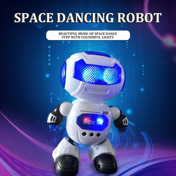 Leker for barn Dans og musikk robot action barn elektriske leker