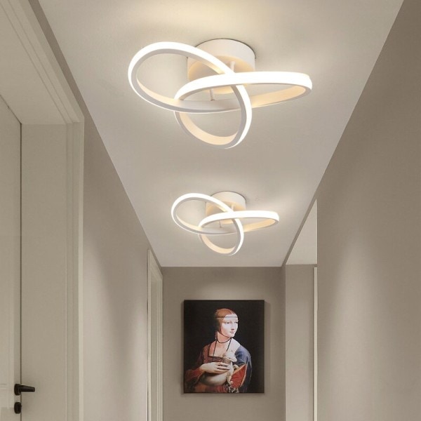 Husstand LED lysekrone farver lampe moderne stil loft lampe
