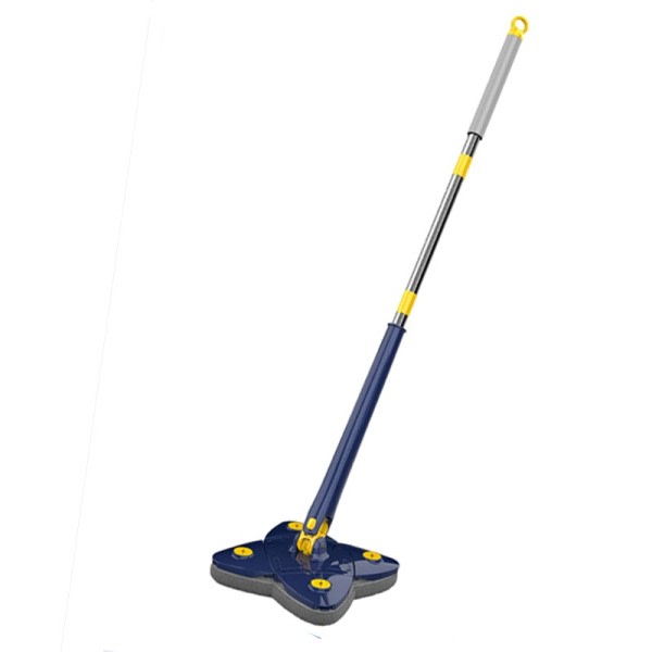 Foldbar Twist Mop Selvvridende 360 Fri Hånd Vask Squeeze X-type Glas Loft Trappe Støv Hjørne