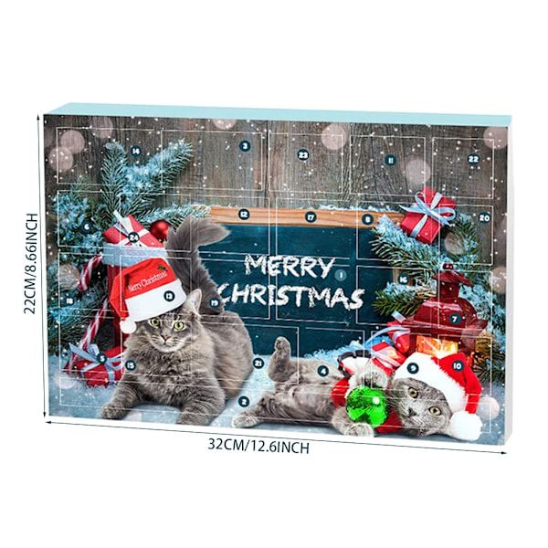 Jul Katt Advent Kalender 24 Dager Nedtelling Kalender