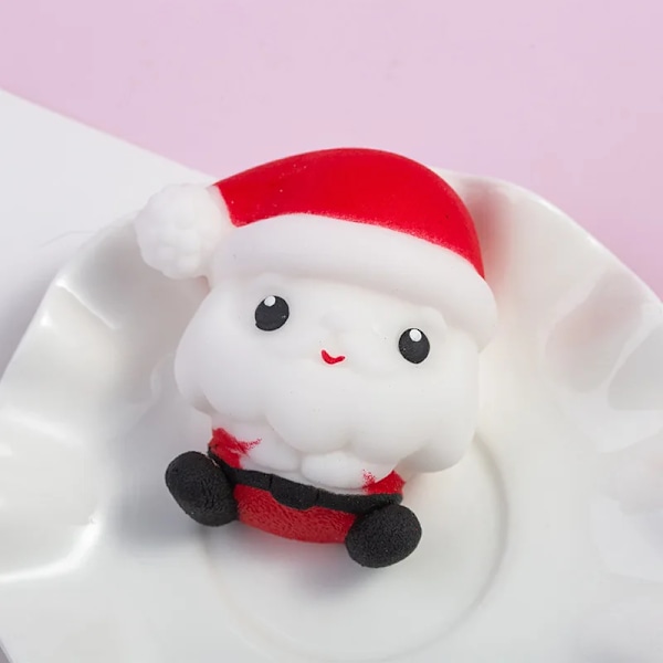 Jul Squishy Toy Tomten Antistress Squeeze Soft Sticky Squishi Stress Relief leksak