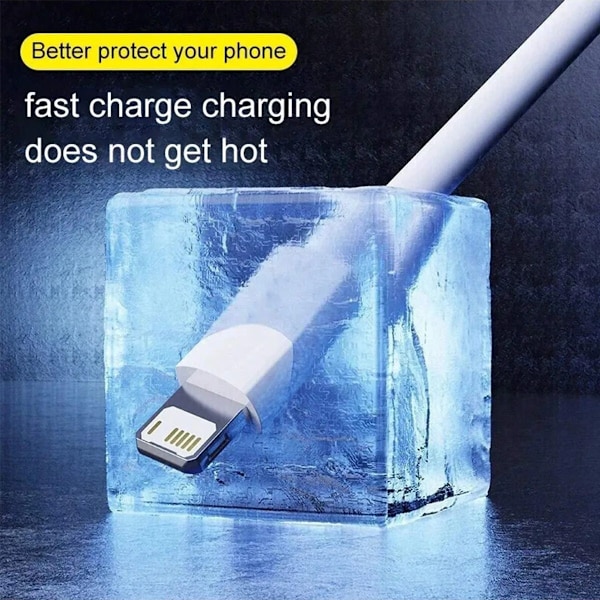 3 kpl USB kaapeli iPhonelle laturi johto USB Ligtning laturiin kaapeli