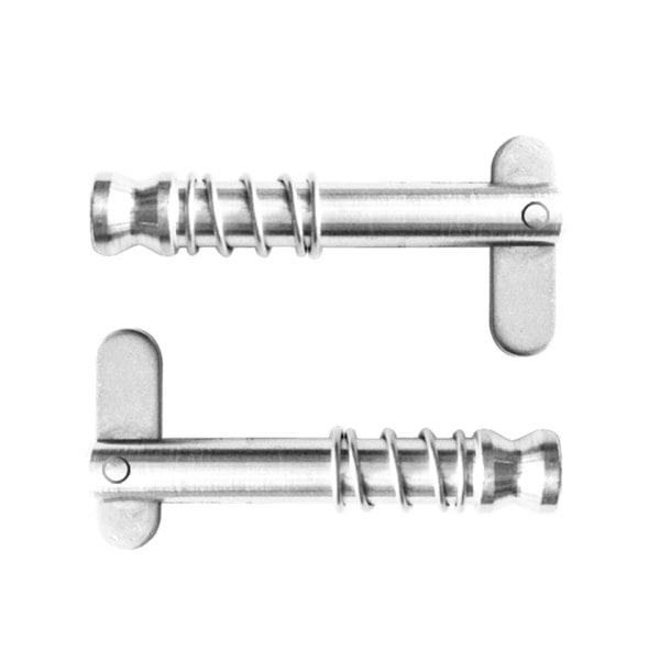 2 Pack Båt Bimini Topp Quick Release Pin 1/4 tommers 6mm med Drop Cam