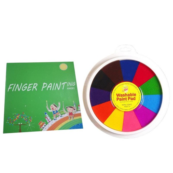 Creative Finger Painting Kit Funny painting tillbehör Icke-giftig Tvättbart Finger