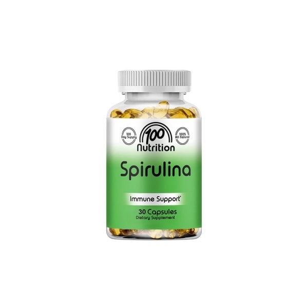 Spirulina Lisä - Antioksidantti & Tulehduksia ehkäisevä, Ikääntymisen esto, Anemia Tuki, Infektioiden esto, Immuunijärjestelmä tuki