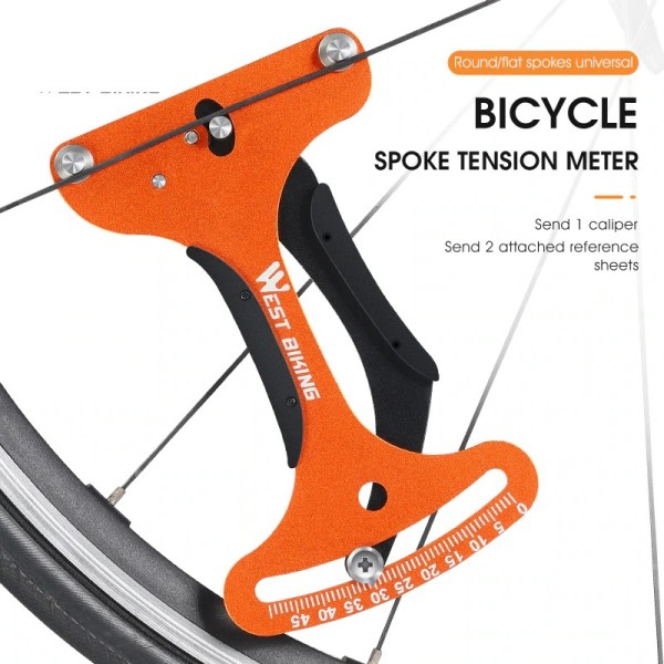 Cykel værktøj eger spænding meter præcision cykel eger indikator