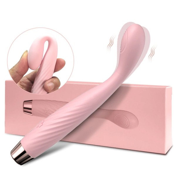 Nybegynner G-Spot Vibrator for Kvinner 8 Sekunder til Orgasme Fingerformede Vibber Nippel Klitoris Stimulator Sex leker