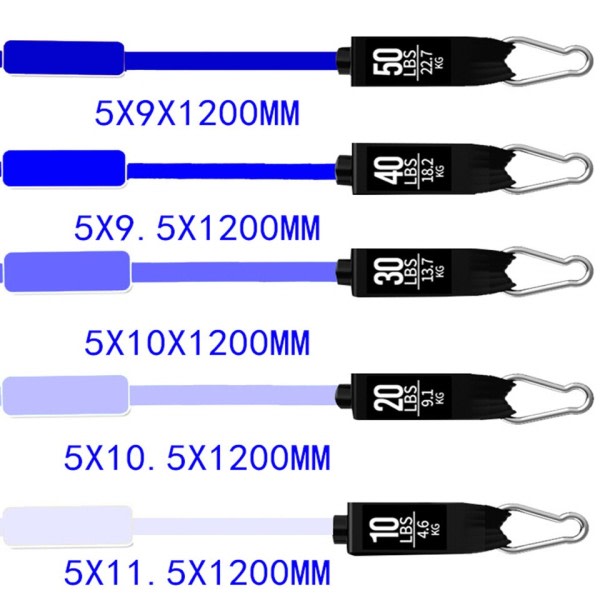 Modstand Band Motion Fitness Bands Træning Ud Styrke Træning Udstyr Træning Bands Set
