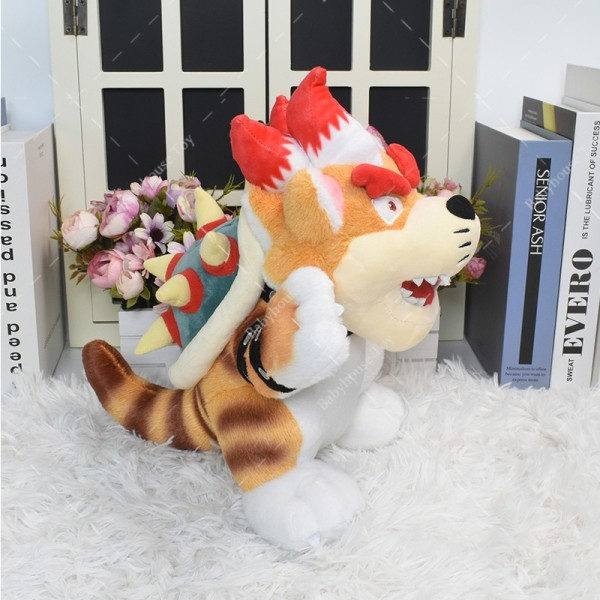 Anime Plush Toy Meowser plys blød dejlig God Kvalitet fyldt energi Fødselsdag Gave Action Plushie