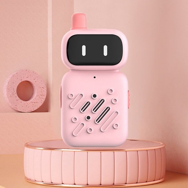 Walkie Talkie Legetøj Børn Elektrisk Interphone Sød Robot Oplader Walkie Talkie Håndholdt  Legetøj
