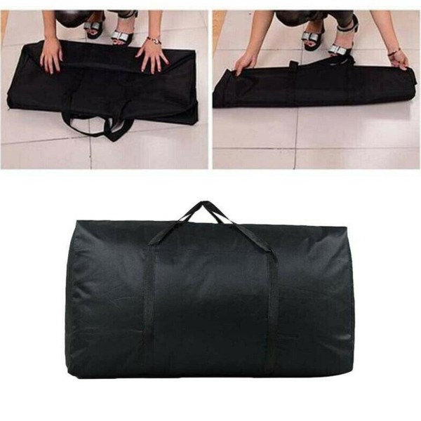 Stor Kapacitet Foldning Duffle Taske Rejse Tøj Opbevaring Tasker Lynlås Oxford Weekend Taske