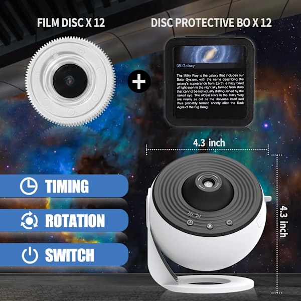 Stjerne   Projektor   Natt   Lys   Planetarium   Projektor   360% C2% B0