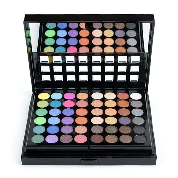 Makeup Set Boks Til Kvinder Kombination Mat Øjenskygge Øjenskygge Læbestift Eyeliner