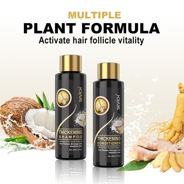 Luonnollinen kookos öljy hiusten kasvu shampoo hiusten lähtö hoito